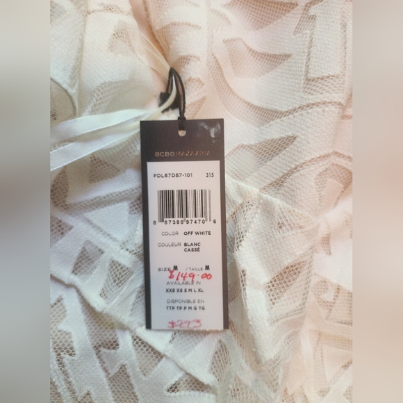 BCBG Jenni Ruffle racer back dress - Picture 5 of 7